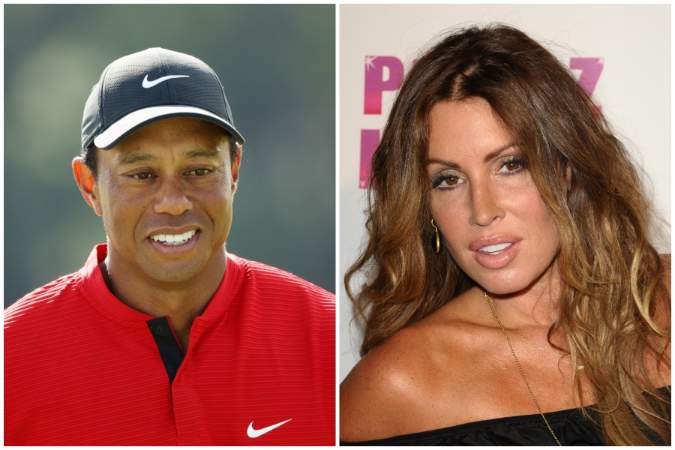 Rachel Uchitel and Tiger Woods